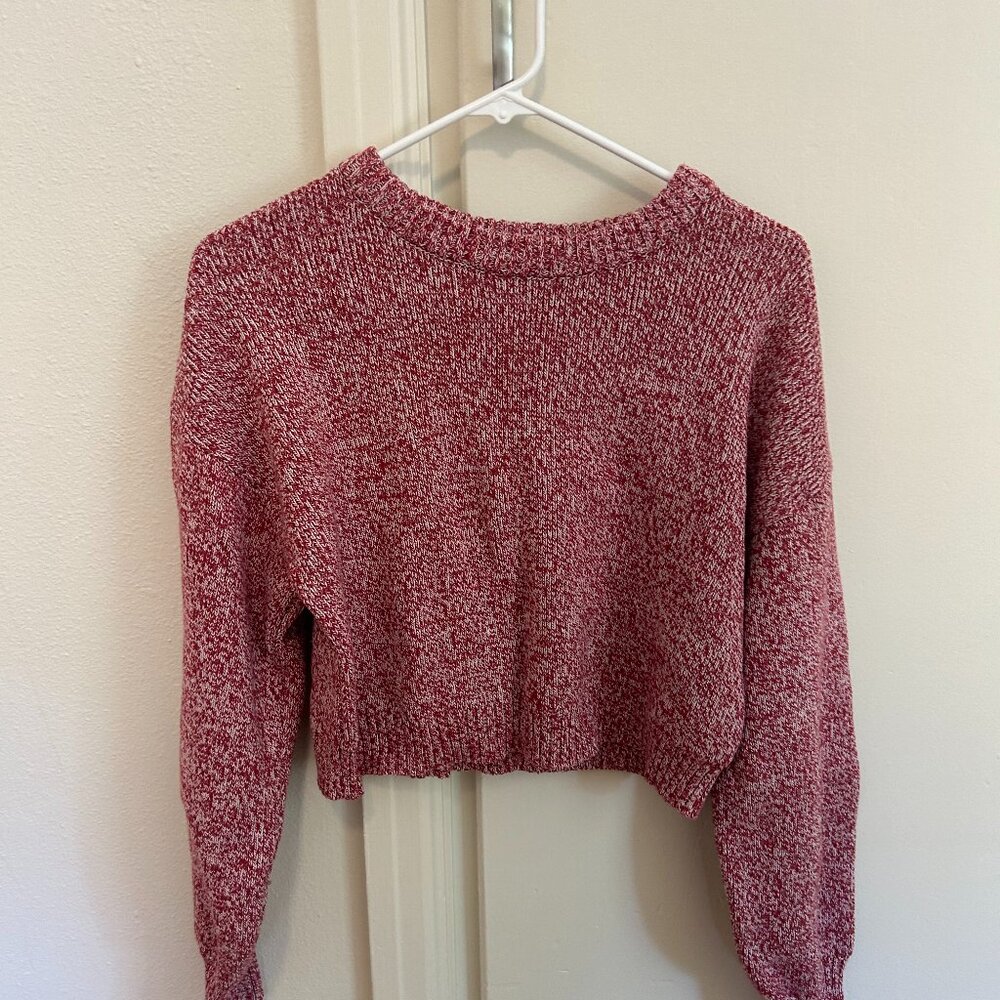LA Hearts Cropped Sweater